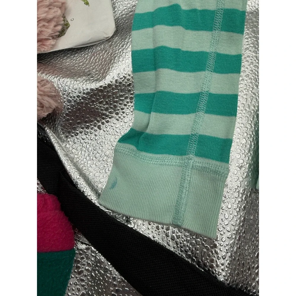 Hanna Andersson Disney Princess Jasmine Pajama Set‎ Girls Size 12 Mint Green